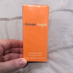 Clinique Happy Fragrance in Bright Orange Packaging